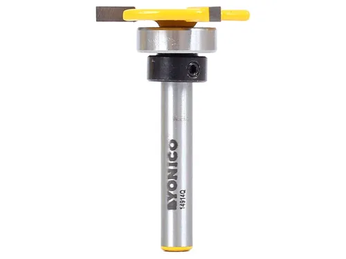 Miniatura 4 de YONICO Broca de fresadora de ranura para rodamientos superiores (1/4" de altura - profundidad de 1/4" - vástago de 1/2")