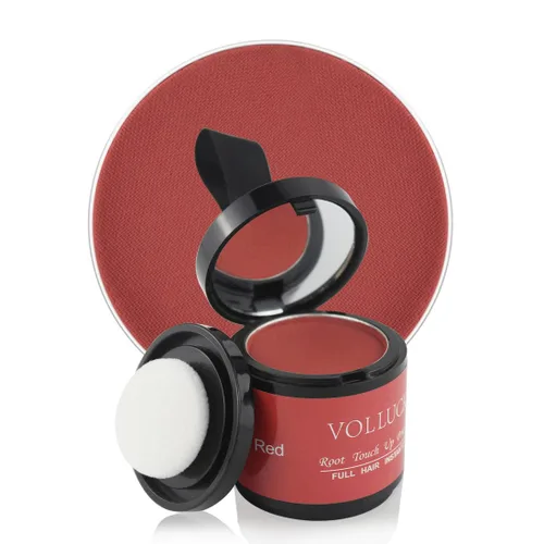 Miniatura 12 de Polvo de retoque de raíz, polvo instantáneo para la línea del cabello para áreas delgadas y cobertura de cabello gris, cobertura de raíz natural