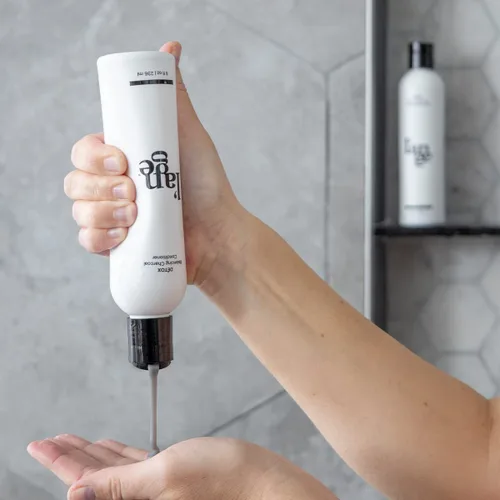 Miniatura 3 de L'ANGE HAIR Acondicionador de carbón equilibrante Détox Ayuda a calmar el cuero cabelludo y eliminar impurezas Aumenta la humedad, rebote