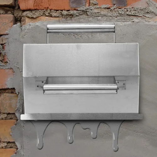 Miniatura 6 de Herramienta de paleta de hormigón, herramientas de acabado de hormigón de acero inoxidable Herramientas de hormigón Groover de hormigón - Paleta