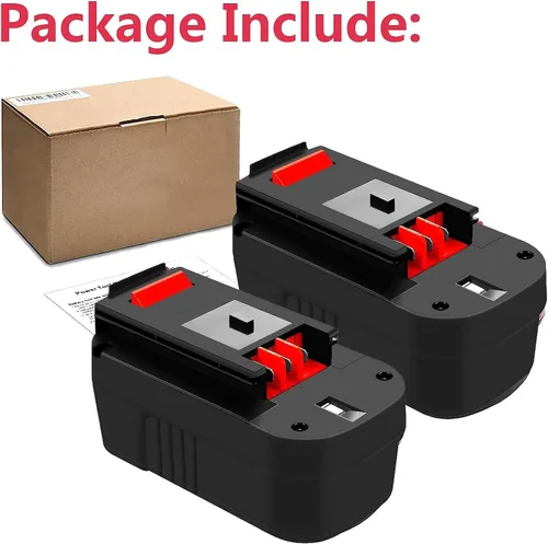 Miniatura 7 de Paquete de 2 [actualizado a 3600 mAh] HPB18 de repuesto para batería Black and Decker de 18 V compatible con B-lack and Decker batería de 18 voltios