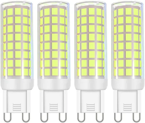 Miniatura 8 de Bombilla LED G9 G9 con base de dos pines para lámpara de araña JCD G9 120 voltios, iluminación para el hogar, 4 W (equivalente a halógeno de 40 W)