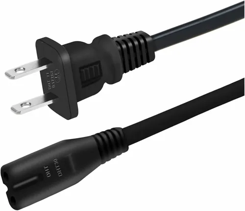Miniatura 3 de US 2 clavijas CA cable de alimentación enchufe para portátil DVD VCR DIRECTV TV DVR módem