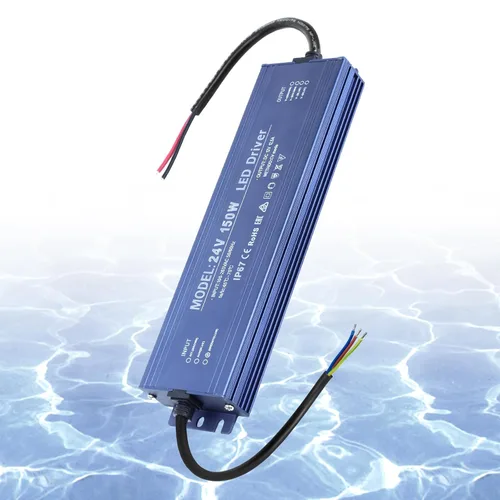 Miniatura 14 de Transformador LED de 12 V 60 W impermeable IP67, controlador LED ultra delgado de 110 V CA a 12 V CC 5 A 60 vatios convertidor de bajo voltaje LED