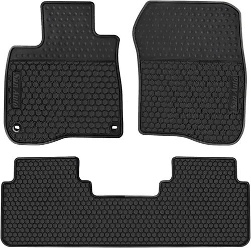Alfombrilla de goma para Honda CR-V 5ª generación 2017 2018 2019 2020 2021 2022, forro de suelo de automóvil negro personalizado, protección para