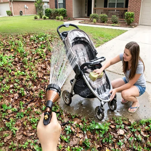Miniatura 3 de Boquilla de pulverización para manguera de agua, hecha de metal, con salidas de pulverización ajustables, perfecta para regar plantas, lavar coches