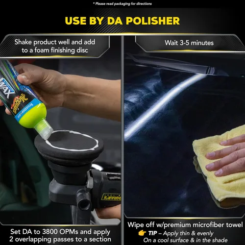 Miniatura 5 de Meguiar's Cera líquida de cerámica híbrida, protege tu pintura con una cera líquida para autos libre de residuos con tecnología híbrida Si02