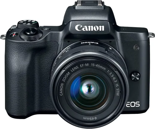 Miniatura 5 de Kit de cámara Canon EOS M50 sin espejo para vlogging con lente EF-M de 15-45mm, color negro