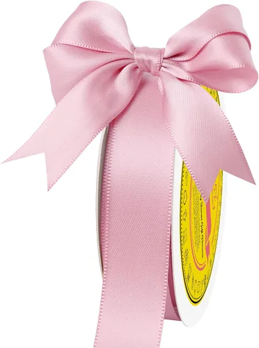 Miniatura 100 de Cinta de satén blanca antigua de doble cara de 1-1/2 pulgadas x 50 yardas, cinta de poliéster para envolver regalos, día de San Valentín, bodas