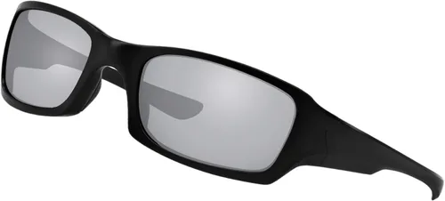 Miniatura 2 de BroLizard - Lente polarizada para gafas de sol Oakley Fives Squared, plateado