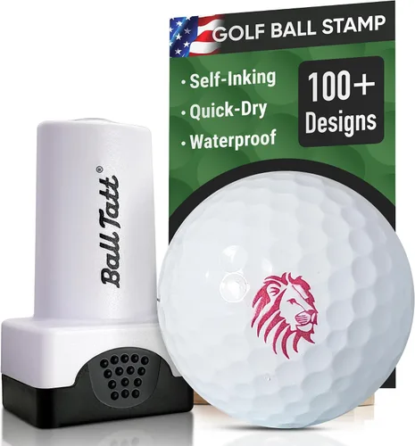 Miniatura 19 de Sello de pelota de golf - Marcador autoentintado - Herramienta de marcado permanente de secado rápido, sin fugas ni recargas, sello de golf