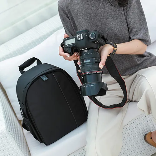 Miniatura 7 de Mochila para cámara profesional para cámara DSLR/SLR sin espejo, mochila de fotografía para mujeres y hombres, fotógrafos, funda para cámara