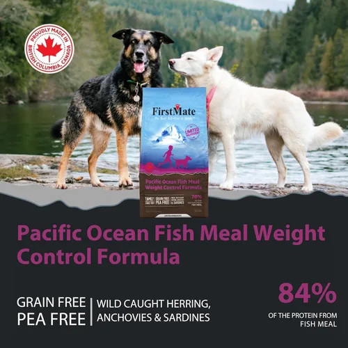 Miniatura 4 de FirstMate Pet Foods Alimento seco para perros – Ingrediente limitado Fórmula para el control de peso de la harina de pescado del océano Pacífico