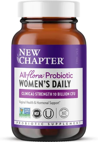 Miniatura 9 de New Chapter Probióticos para mujeres – 30 unidades (suministro de 1 mes), probiótico diario para mujer con prebióticos y probióticos para la salud
