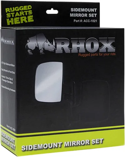 Miniatura 6 de Red Hawk ACC-1021 Mirror Set carros de golf