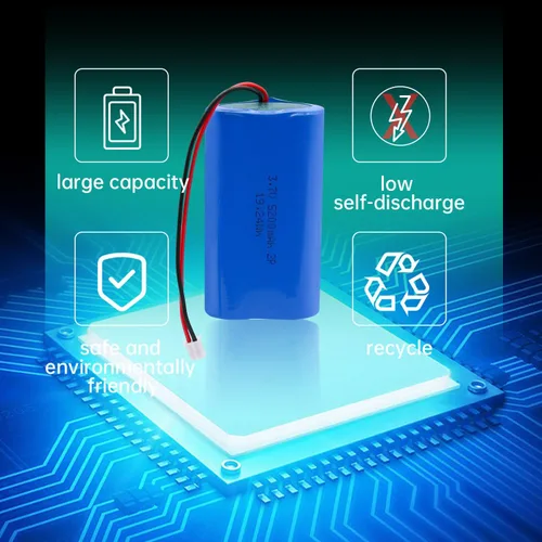 Miniatura 3 de Paquete de baterías recargables de iones de litio de 3.7V 5200mAh-19.24Wh con conector PH2.0mm de 3.7 voltios para altavoces Bluetooth, electrónica