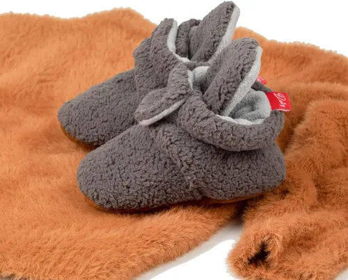 Miniatura 65 de Sawimlgy - Botines de algodón antideslizantes para recién nacido, con agarre, para cuna o para el invierno