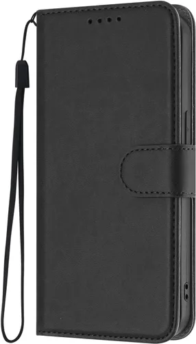 Miniatura 7 de Funda compatible con Sony Xperia 1 VI Cierre Magnético Billetera Ranura Tarjeta Flip Kickstand Case Negro