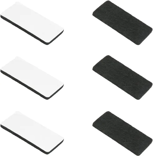 Miniatura 19 de 48 almohadillas de fieltro para muebles, almohadillas cuadradas de 0.63 pulgadas, protectores de suelo autoadhesivos antiarañazos para pies