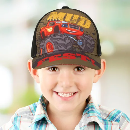 Miniatura 4 de Nickelodeon Blaze The Monster Machines - Juego de 2 gorras de béisbol de algodón edades 2-4