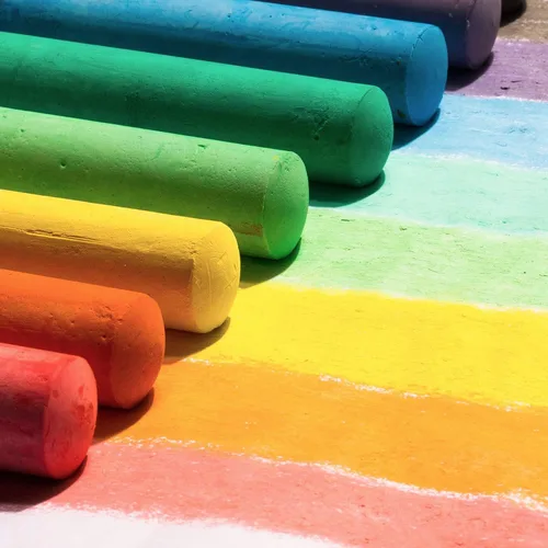Miniatura 8 de Paquete de 180 tizas lavables para acera para niños, 20 colores no tóxicos, pintura de tiza jumbo a granel para actividades al aire libre de verano