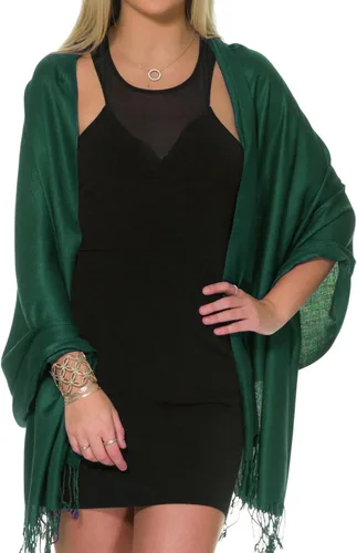 Miniatura 29 de Pashminas, chales y mantones para usar con vestidos de noche y en bodas, grandes y suaves