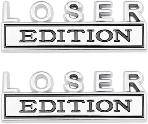 Miniatura 78 de Fuck IT Edition, emblema para el lado del coche, parte trasera, capó, puerta del maletero, 3D, para F 150, F250, F350, Silverdo, 1500, 2500, Sierra