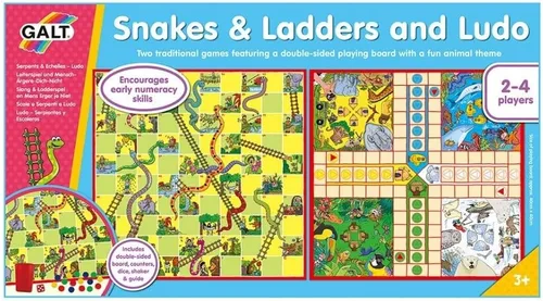 Miniatura 7 de Juego de mesa Ludo serpientes y escaleras.(versión en inglés)