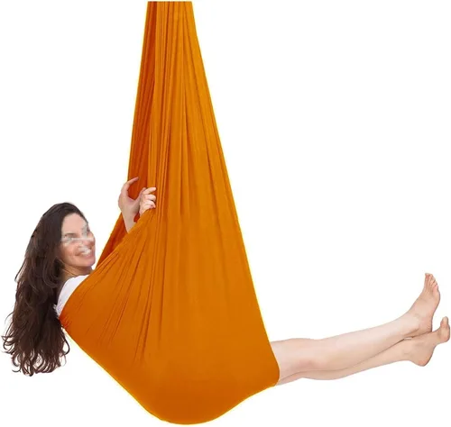 Miniatura 12 de Columpio sensorial para interiores con autismo y terapia para niños, hamaca colgante para niños y adolescentes con TDAH autista y Asperger