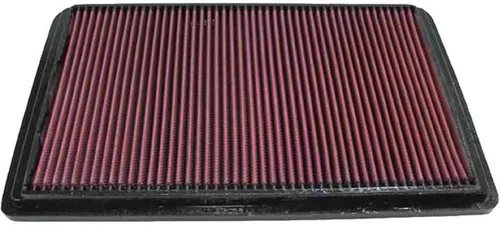 K&N Filtro de aire del motor: Aumenta la potencia y la aceleración, lavable, Premium, Filtro de aire de repuesto para automóvil: Compatible con