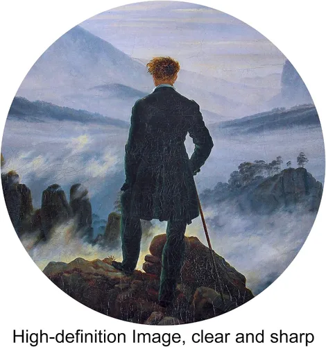 Miniatura 266 de A&T ARTWORK Campo de trigo con cipreses de Van Gogh Las reproducciones de arte clásico mundial, impresiones en lienzo giclée para decoración