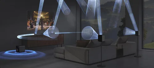 Miniatura 2 de Samsung Barra de sonido de la serie Q HW-Q930F Subwoofer y altavoz trasero de 9.1.4 canales (2025), Dolby Atmos inalámbricos, 17 altavoces