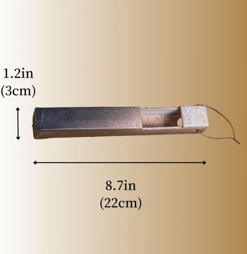 Miniatura 7 de Jarrón de pared fabricado en Japón, jarrón de pared de cerámica japonés para un solo tallo, diseño minimalista de Wabi-Sabi, acabado natural al