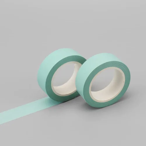 Miniatura 2 de NatSumeBasics Cinta Washi Pastel Verde Menta Sólido, 2 unidades de 32 pies, cinta adhesiva decorativa autoadhesiva para decoración de embalajes