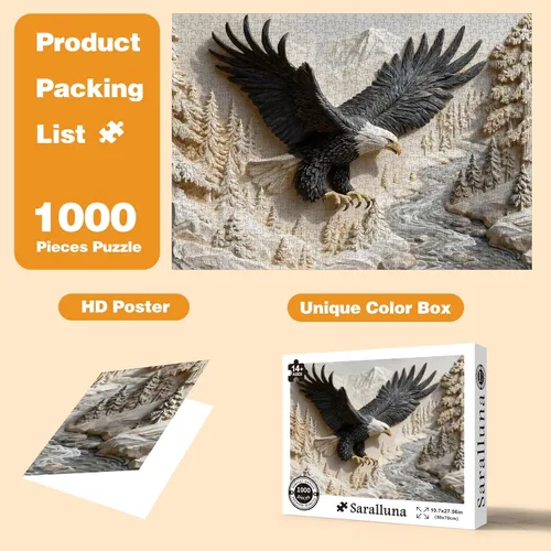 Miniatura 6 de Rompecabezas para adultos de 1024 piezas, Black Panther Enchanted Forest Puzzle, Challening Impossible Difficult Hard Fun 1024 piezas para adultos