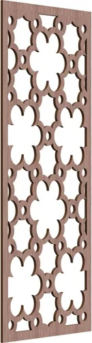 Miniatura 97 de Ekena Millwork WALW14X35X0250STGRO Southgate - Paneles de pared decorativos de madera con calado, 13 3/8 pulgadas de ancho x 34 3/8 pulgadas de rojo