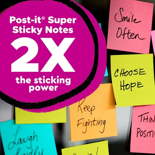 Miniatura 2 de Post-it notas superadhesivas, 5 x 8 pulgadas, Rio de Janeiro Collection