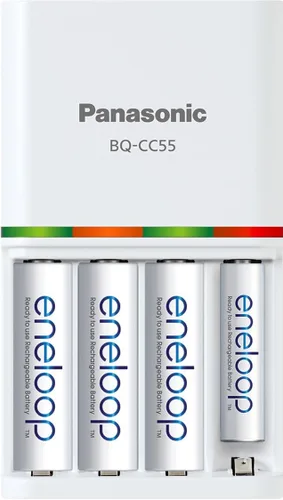Miniatura 6 de Eneloop Panasonic - Baterías recargables AAA (paquete de 12) y cargador rápido avanzado