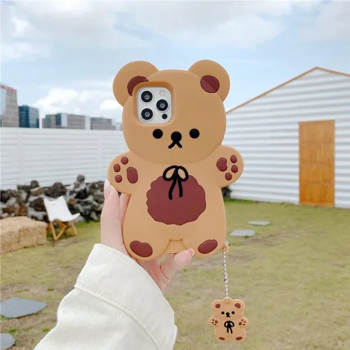 UnnFiko Fundas para teléfono de iPhone 7/8 para mujeres y niñas, funda de goma suave con diseño retro clásico 3D, carcasa protectora de silicona,