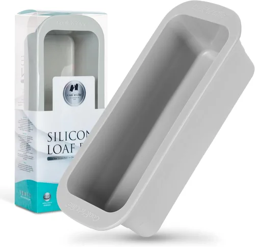 Miniatura 12 de Cook'n'Chic - Molde redondo de silicona para tartas de 9 x 2 pulgadas, plato antiadherente para horno, molde profesional para hornear tartas, tartas