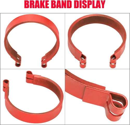 Miniatura 6 de GREHUA Kit de cable de banda de freno trasero Go Kart de 4 pulgadas compatible con Manco Bandit Critter 1492 4316 297 Rotary 484 Yerf-Dog Azusa