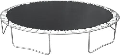 Miniatura 4 de Evedy Juego de trampolín de 16 pies, 14 pies y 12 pies con columpio, tobogán, aro de baloncesto, trampolines deportivos con red de cierre