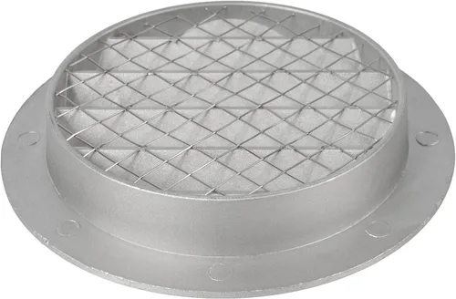 Miniatura 7 de Cubierta para salida de ventilación – Ventilación redonda de Soffit – Rejilla de ventilación – Cubierta de rejilla – Malla mosquitera integrada