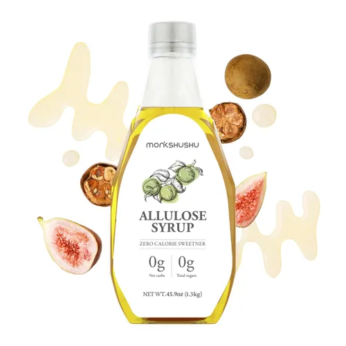Miniatura 8 de MONKSHUSHU Jarabe de Alulosa 18.7 Fl Oz - Edulcorante Líquido para Cocinar, Hornear y Bebidas - Dieta Keto, Apto para Veganos, Jarabe Fino de Mezcla