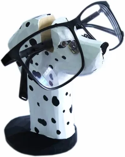 Miniatura 18 de Red Dollar Soporte para anteojos de animales tallados en madera hecha a mano, lindo soporte de exhibición de lentes de sol, mesita de noche