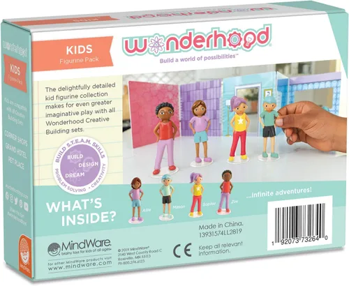 Miniatura 7 de MindWare WONDERHOOD - Juego de figuras originales de personajes