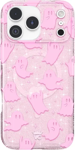 Miniatura 47 de VELVET CAVIAR Funda para iPhone 15, compatible con MagSafe, probada contra caídas de 10 pies, fundas protectoras de diseño, leopardo color rosa