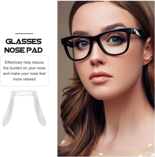 Miniatura 3 de GLEAVI 3Pcs Replaceable Glasses Nose Pads Non-Slip Eyeglass Nose Cushions Comfortable Fit for Sunglasses and Optical Frames 0.90X0.86X0.31In