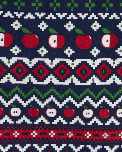 Miniatura 44 de Gymboree Conjunto de pijama unisex de algodón de Navidad de 2 piezas, niño grande, niño pequeño, gimnasio para bebé