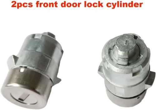 Miniatura 3 de Cilindro de cerradura de puerta delantera del conductor y del pasajero con llaves 15298924 apto para Cadillac Escalade/Chevrolet Silverado Suburban